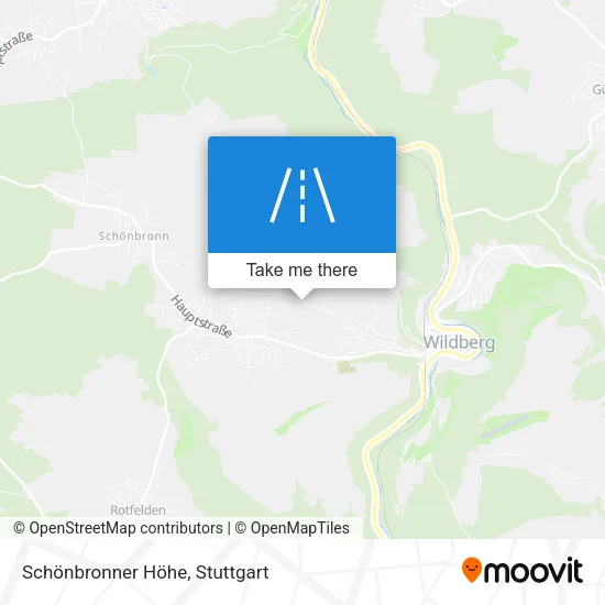 Карта Schönbronner Höhe