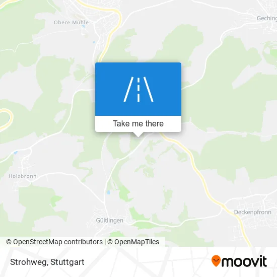 Карта Strohweg
