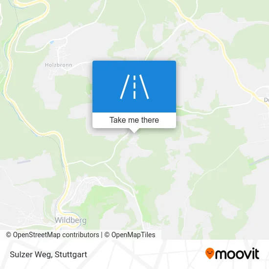 Карта Sulzer Weg