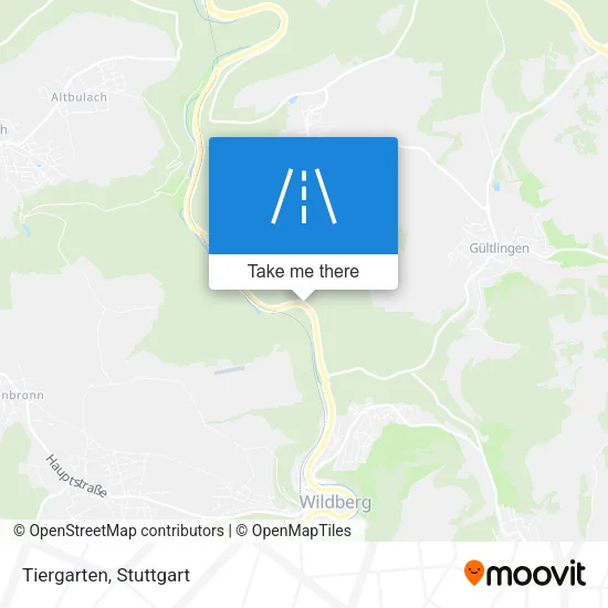 Карта Tiergarten