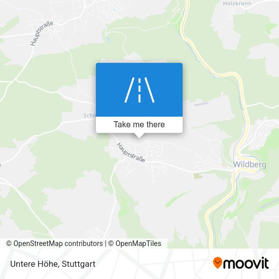 Карта Untere Höhe