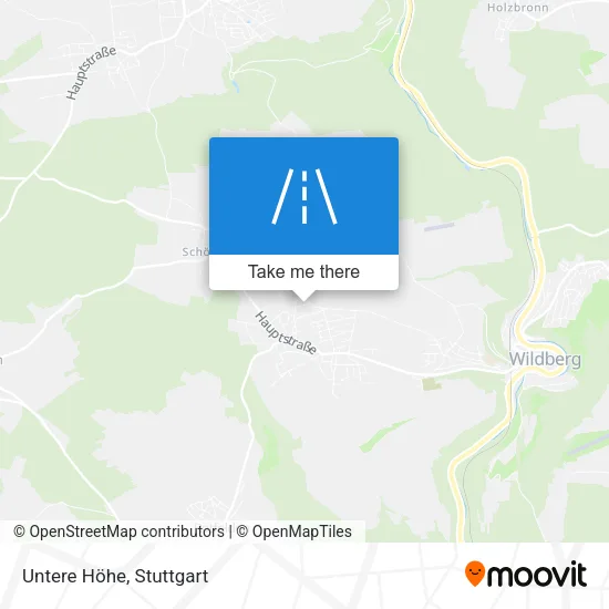 Карта Untere Höhe