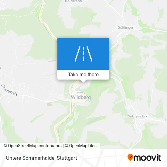 Карта Untere Sommerhalde