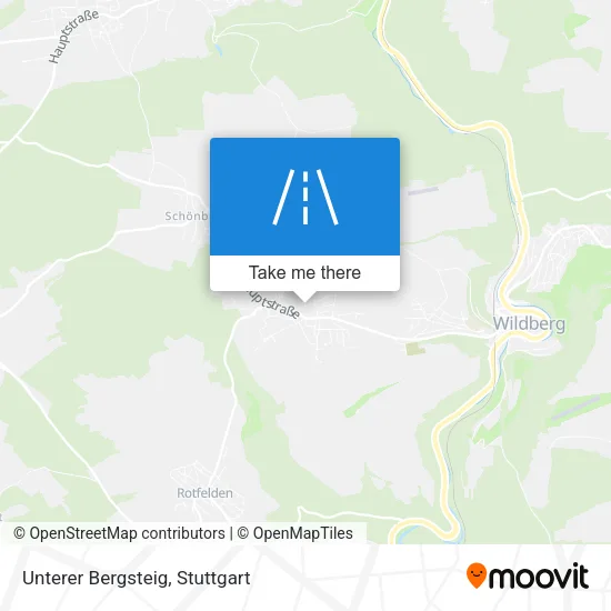 Карта Unterer Bergsteig