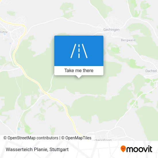 Карта Wasserteich Planie