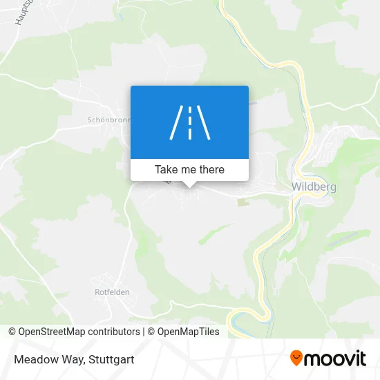Wiesenweg map