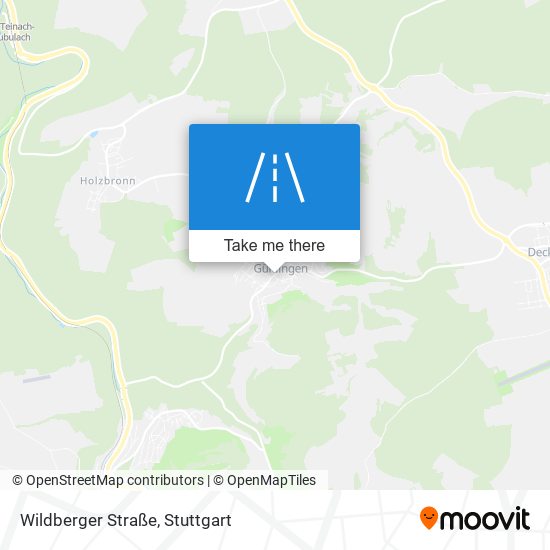 Карта Wildberger Straße