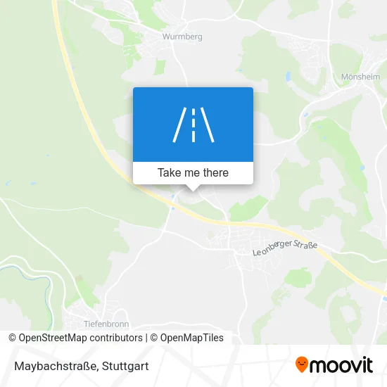 Карта Maybachstraße