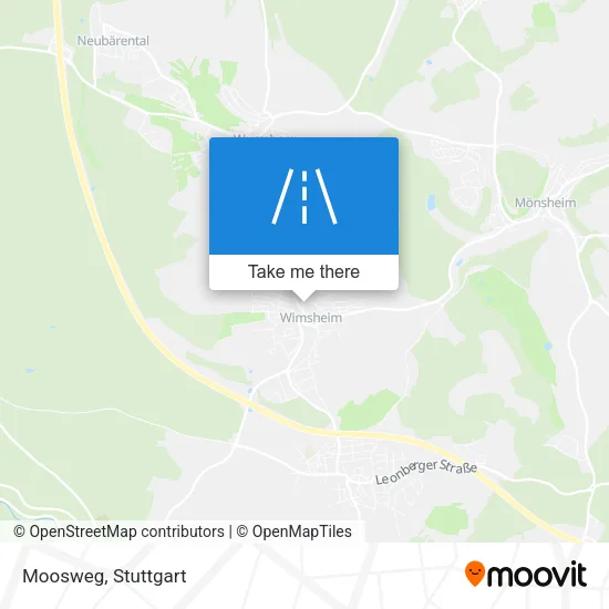 Карта Moosweg