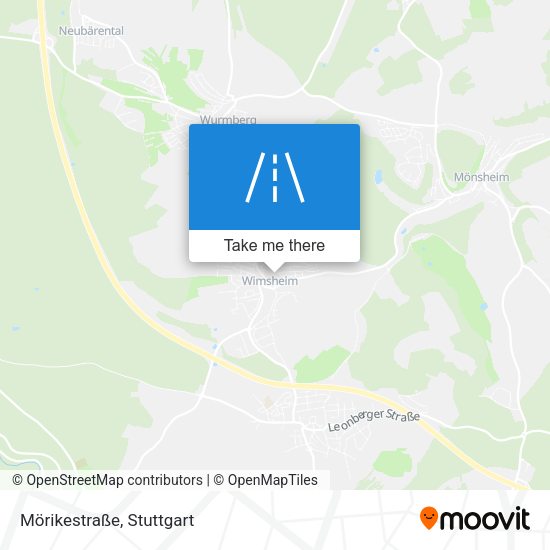 Mörikestraße map