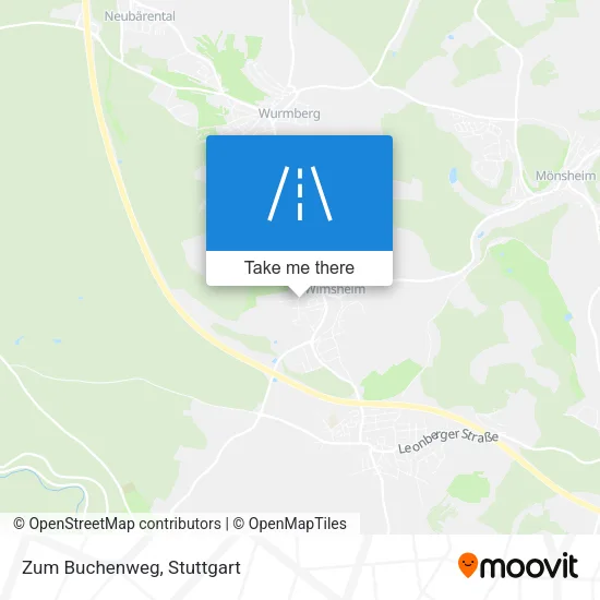 Карта Zum Buchenweg