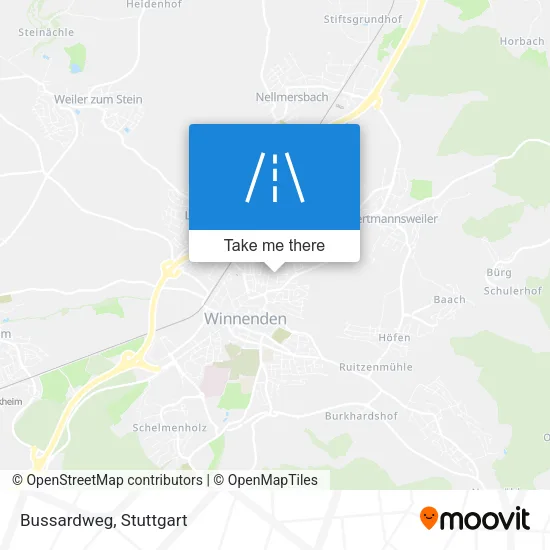 Карта Bussardweg