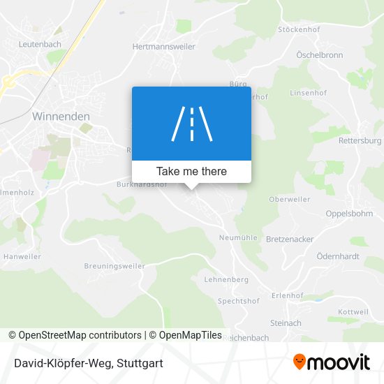 David-Klöpfer-Weg map