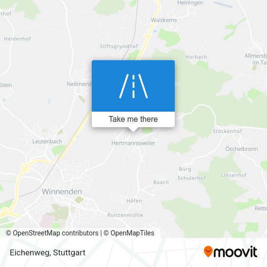 Карта Eichenweg