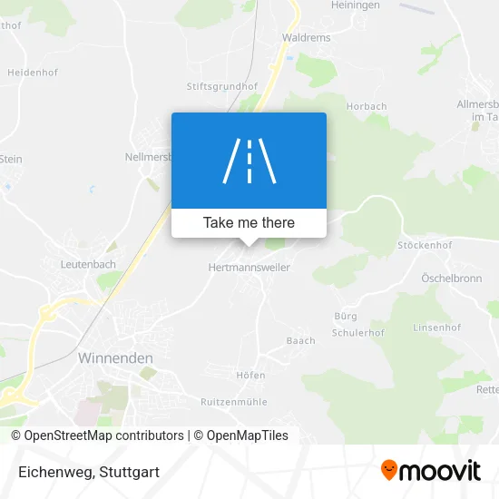 Карта Eichenweg