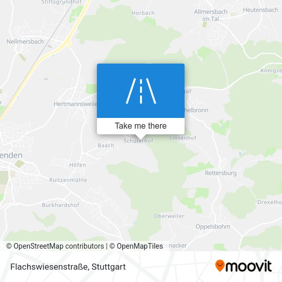 Flachswiesenstraße map