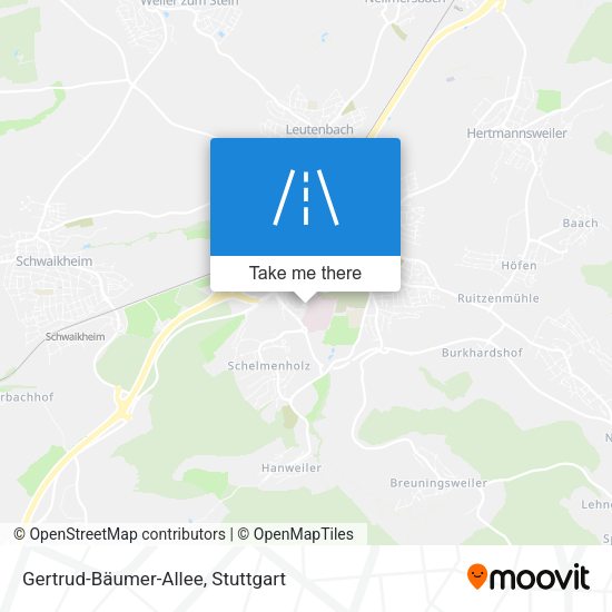 Gertrud-Bäumer-Allee map