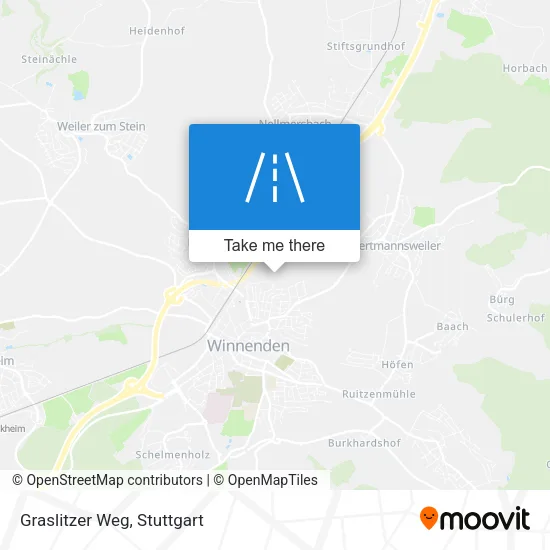 Карта Graslitzer Weg