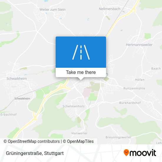 Grüningerstraße map