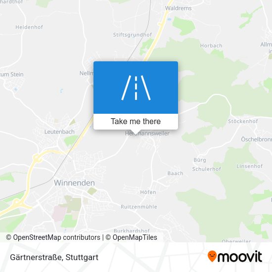 Gärtnerstraße map