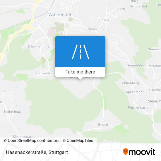 Hasenäckerstraße map