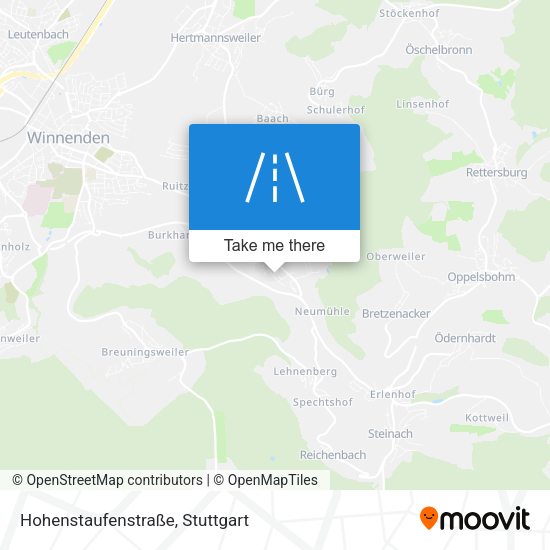 Hohenstaufenstraße map