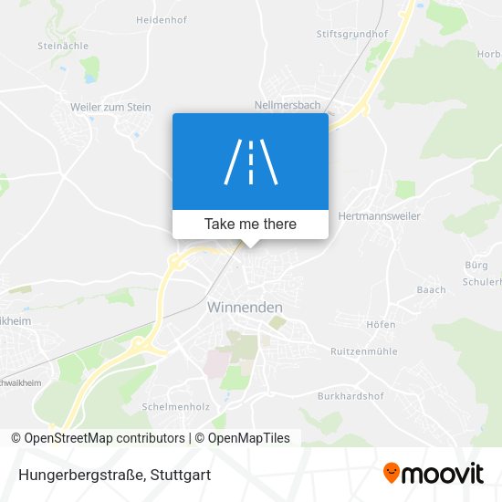 Hungerbergstraße map
