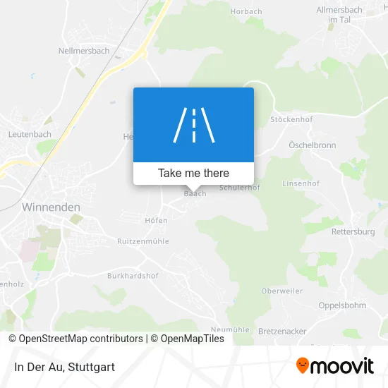 Карта In Der Au