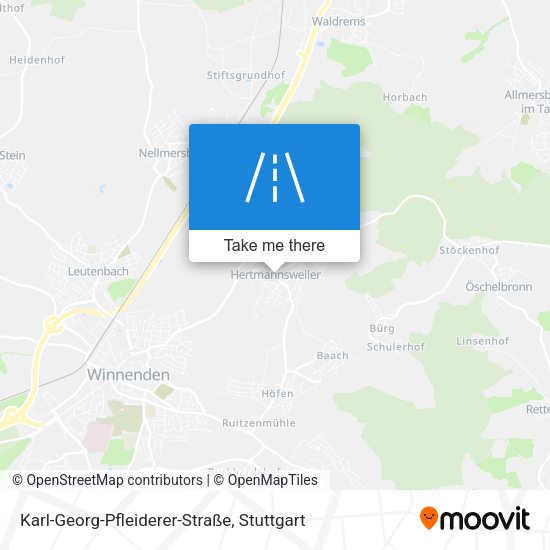 Карта Karl-Georg-Pfleiderer-Straße