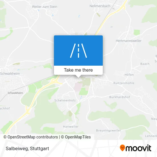 Карта Salbeiweg