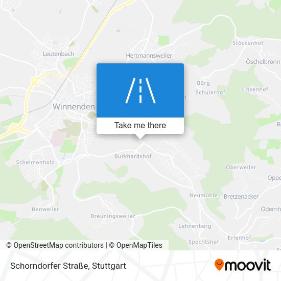 Schorndorfer Straße map