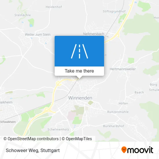 Карта Schoweer Weg