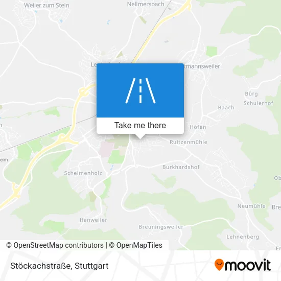 Карта Stöckachstraße