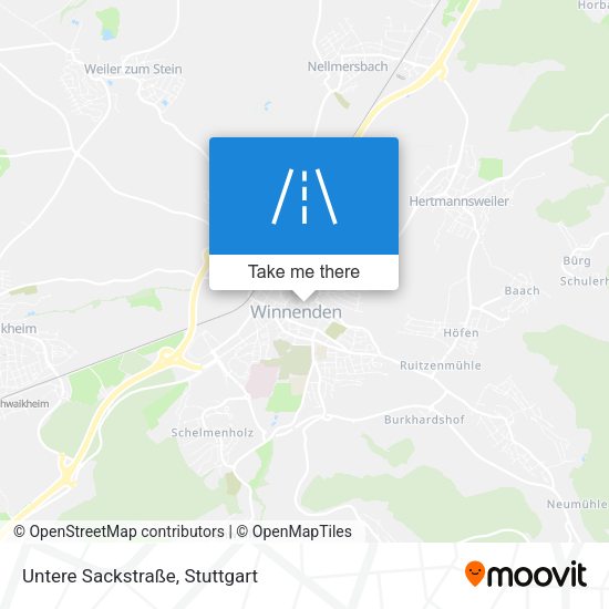 Карта Untere Sackstraße