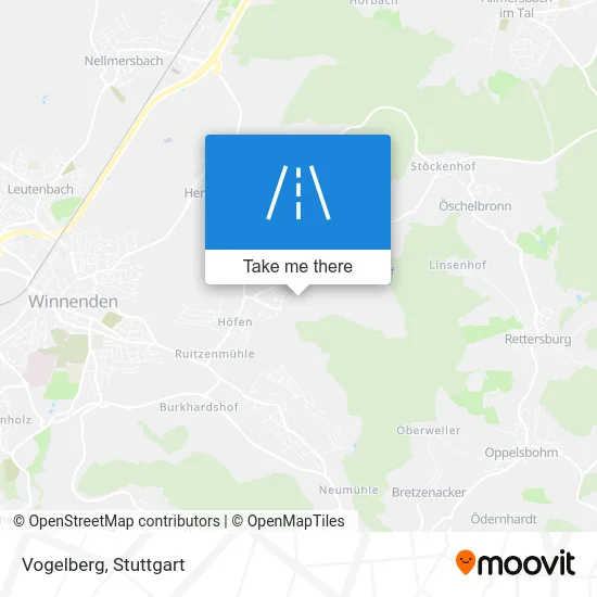 Карта Vogelberg