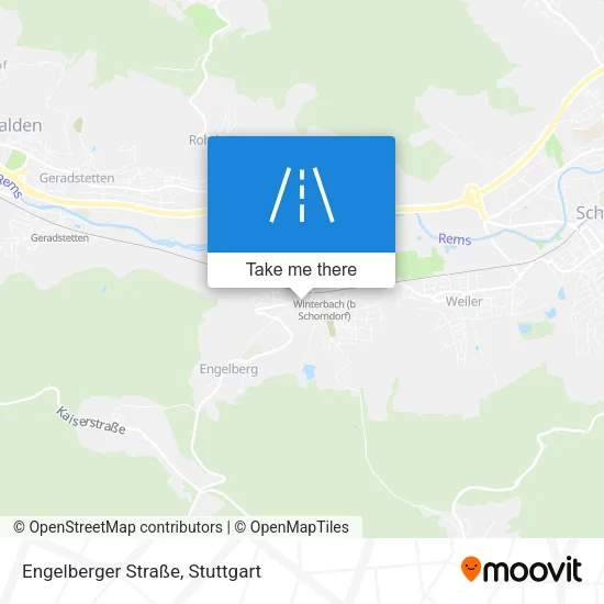 Engelberger Straße map