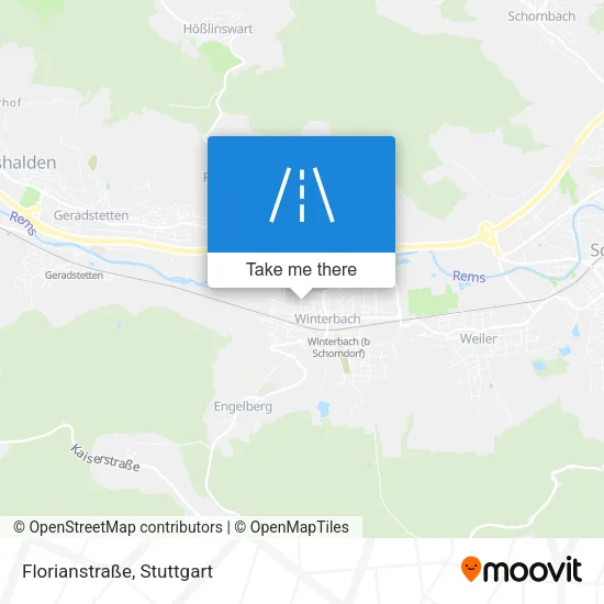 Карта Florianstraße