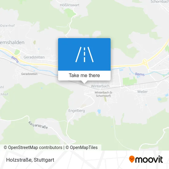 Карта Holzstraße