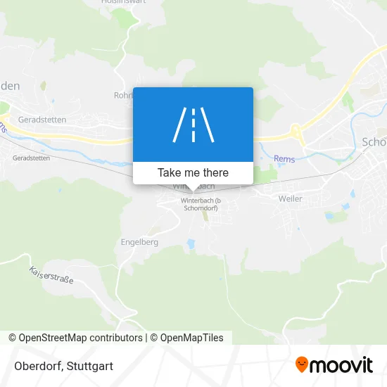 Oberdorf map