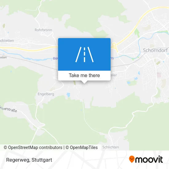 Карта Regerweg