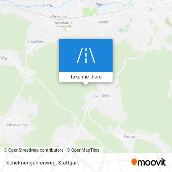 Карта Schelmengehrenweg