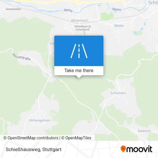 Карта Schießhausweg
