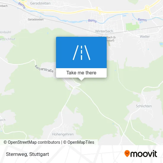 Карта Sternweg