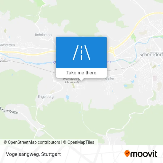 Карта Vogelsangweg