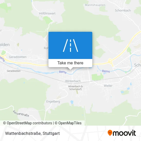 Карта Wattenbachstraße