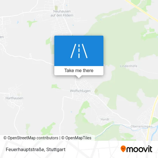 Карта Feuerhauptstraße