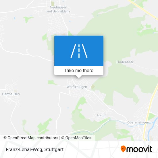 Карта Franz-Lehar-Weg