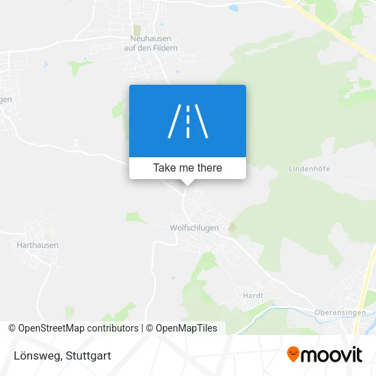 Lönsweg map