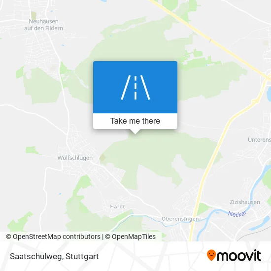 Карта Saatschulweg