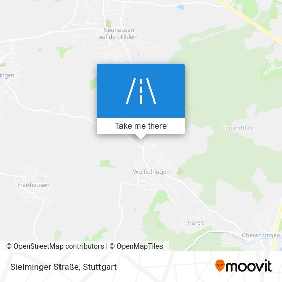Sielminger Straße map